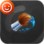 icon Text on photophoto editor
