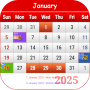 icon South Korean Calendar 2025
