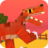 icon Blocky Titan Raptor: City Assault 0.8