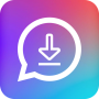icon Status Saver – WA Downloader