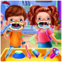 icon Twins Baby Dental Care Games